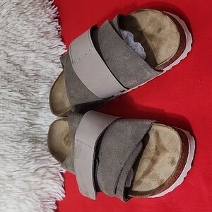 Birkenstock Kyoto Sandals - Taupe - Women's